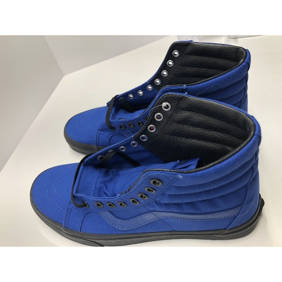 Vans Unisex Sk8-Hi True Blue Black Skate Shoe 10 Mens - Picture 4 of 9